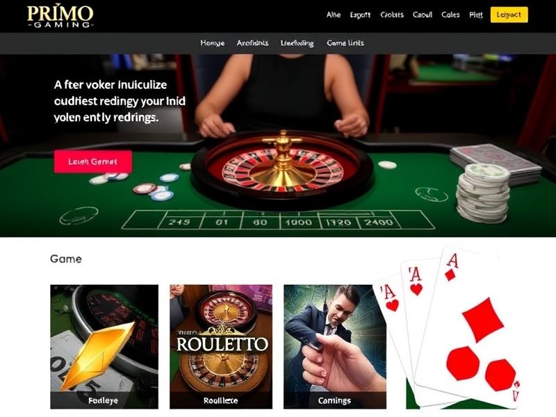 Welcome to Primo Gaming - your definitive guide to online gambling. Discover casino games, live betting, slots, poker, and more. Join now for exclusive promotions and immersive real-money gambling experiences.